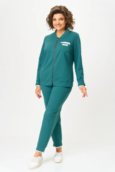 Спортивный костюм 889-1-6 бирюзовый Bonna Image