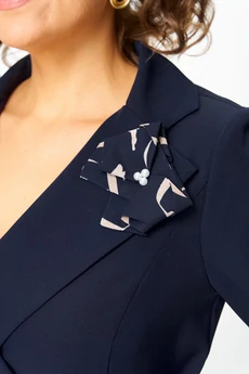 Платье 922-1-5 синий Bonna Image