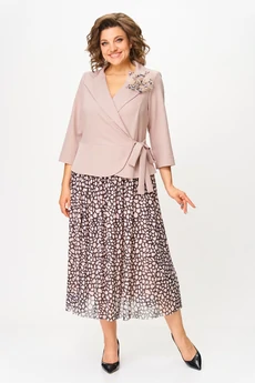 Платье 922-12 бежевый Bonna Image