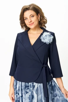 Платье 922-13 синий Bonna Image