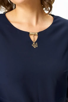 Платье 954-1-1 синий Bonna Image