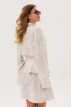 Платье + баска 1091 COCKTAIL