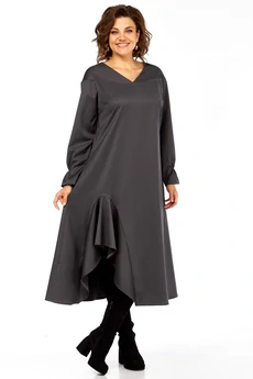 Платье 5065 графит Celentano lite