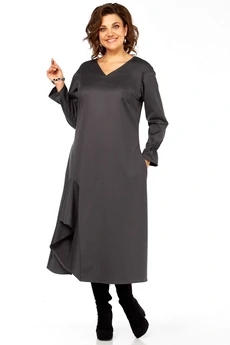 Платье 5065 графит Celentano lite