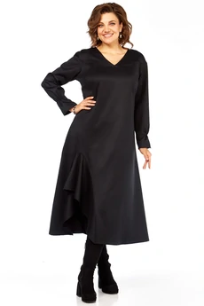 Платье 5065 черный Celentano lite