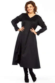 Платье 5065 черный Celentano lite