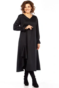 Платье 5065 черный Celentano lite