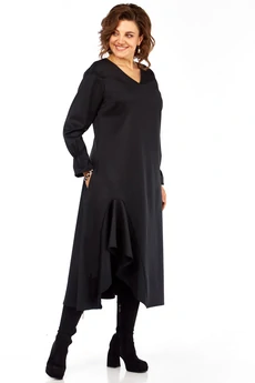 Платье 5065 черный Celentano lite