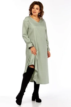 Платье 5065 шалфейный Celentano lite