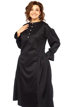 Платье 5066 черный Celentano lite