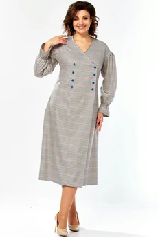 Платье 5083 клетка Celentano lite