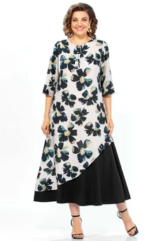 Платье 5088 мультиколор Celentano lite