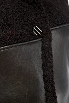 Дубленка 2087 черный-1 Celentano