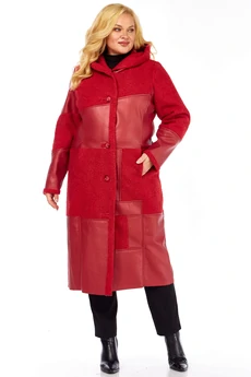 Дубленка 2087 алый-1 Celentano