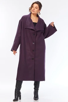 Пальто 2100 баклажанный Celentano