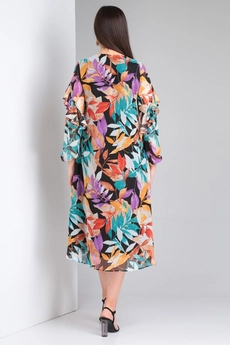 Платье 4003-1 листья Celentano