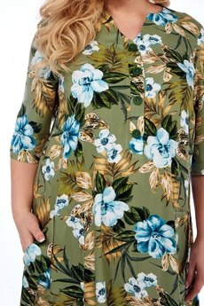 Платье 5000-1 оливковый Celentano