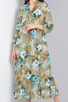 Платье 5001-1 оливковый Celentano