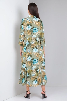 Платье 5001-1 оливковый Celentano