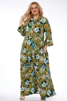 Платье 5004-2 оликовый Celentano