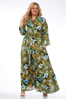 Платье 5005-1 оливковый Celentano