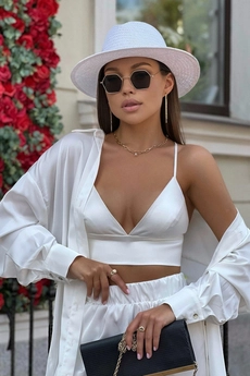 Топ 0311 молочный Continental Fashion