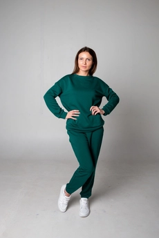 Спортивный костюм 1110-1 изумруд Continental Fashion
