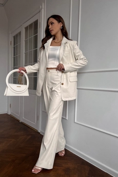 Жакет 1201-1 молочный Continental Fashion