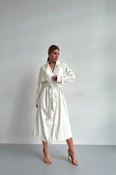 Плащ 1610-3 молоко Continental Fashion