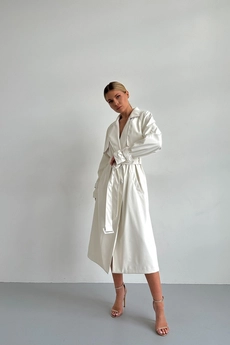 Плащ 1610-3 молоко Continental Fashion