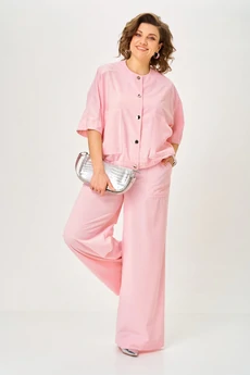 Костюм брючный 26238 пудра DOGGI