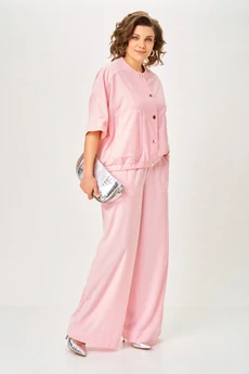 Костюм брючный 26238 пудра DOGGI