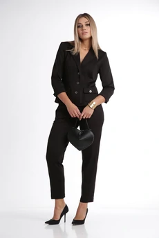 Костюм брючный 2848 черный Ladysecret