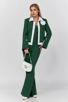 Костюм брючный 2921 изумруд DOGGI