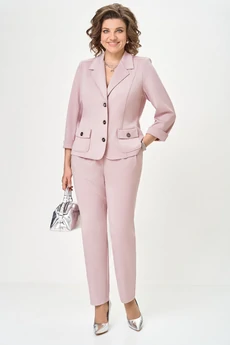 Костюм брючный 2848 пудра Ladysecret