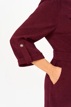 Платье  3738 бордо Дали