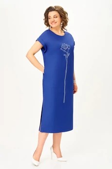 Платье 3757 василек Дали