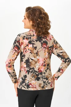 Блузка 4068-1 бежевый Дали