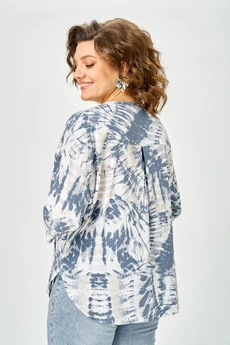 Блузка 4579 мультиколор Дали