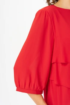 Платье 4627 красный Дали