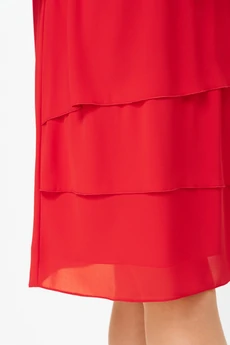 Платье 4627 красный Дали