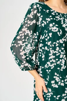 Платье 4632 зелень Дали