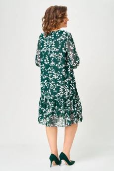 Платье 4632 зелень Дали