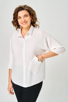 Блузка 5272-1 молочная Дали