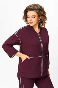 Спортивный костюм 5730-2 баклажан Дали