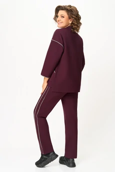 Спортивный костюм 5730-2 баклажан Дали