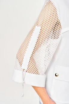 Жакет 5760 белый Дали