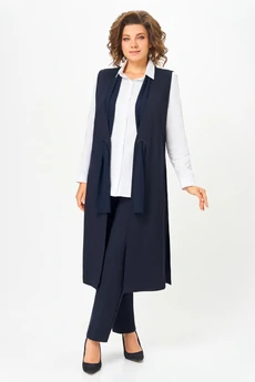 Костюм брючный 5778-2 синий Дали