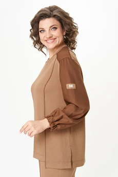 Костюм брючный 5792-2 капучино Дали