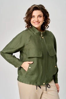 Жакет 5813 хаки Дали